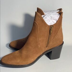 Seychelles Brown Suede Bootie